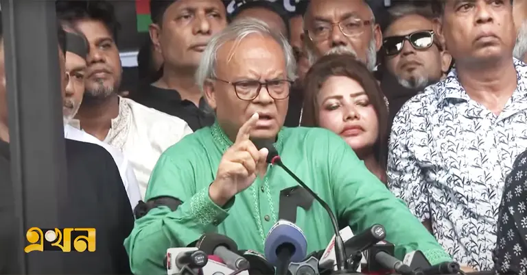 বিএনপির সিনিয়র যুগ্ম-মহাসচিব রুহুল কবির রিজভী